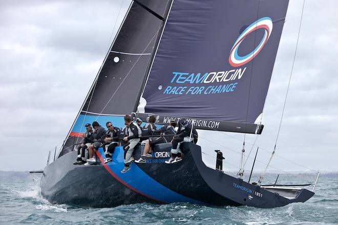 NEW ZEALAND, Auckland, 19th March 2010, TEAMORIGIN TP52, first sail. &copy; Ian Roman/TEAMORIGIN www.ianroman.com